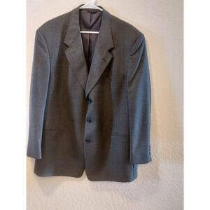 Fumagallis Uomo Firenze Italian Sports Coat, Size 42, Worsted Wool, 3 Button,